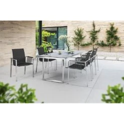 Kettler Feel Rope Stapelsessel Edelstahl/Rope Edelstahl/Charcoal -Kettler 1085098 4