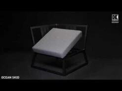 Kettler Skate Tischgestell Aluminium Anthrazit