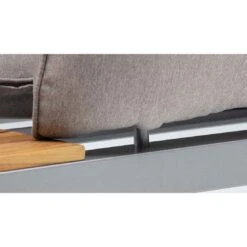 Kettler Straight Eck-/Endmodul Aluminium/Teak/Olefin Silber/Beige-Braun -Kettler 1306297 4