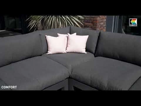 Kettler Comfort Ecklounge Aluminium/Agora Anthrazit Matt/Graphite 1 Kettler Comfort Ecklounge Aluminium/Agora Anthrazit Matt/Graphite