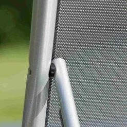 Kettler Cirrus Komfort-Stapelliege Aluminium/Textilene Silber/Anthrazitgrau -Kettler 790760 8 1