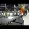 Kettler Palma Modular Eck-/Endmodul Geflecht White Wash/Anthrazit