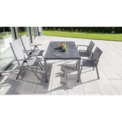 Kettler Cubic Gartentisch-Gestell 160x95 Cm Aluminium Silber -Kettler kettler advantage cubic tischgestell 160x95cm aluminium silber 3 1