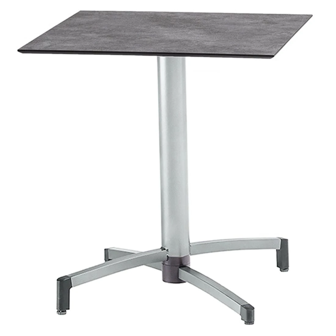 Kettler Basic Plus Gartenmöbel-Set 3-tlg. Tisch 70x70cm Silber/Anthrazit 5 Kettler Basic Plus Gartenmöbel-Set 3-tlg. Tisch 70x70cm Silber/Anthrazit – Bild 5