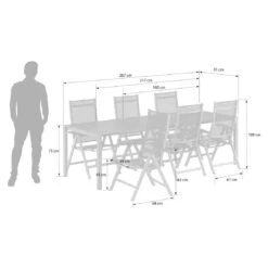 Kettler Basic Plus Gartenmöbel-Set 7-tlg.+Tisch 160/267x91cm Anthrazit 9 Kettler Basic Plus Gartenmöbel-Set 7-tlg.+Tisch 160/267x91cm Anthrazit -Kettler kettler basic plus gartenmoebel set 7 tlg tisch 160 267x91cm 1487390 3