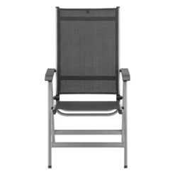 Kettler Basic Plus Gartenmöbelset 5-tlg.+Tisch 160x90cm Silber/Anthrazit -Kettler kettler basic plus gartenmoebelset 5 tlg tisch 160x90cm 1482605 4
