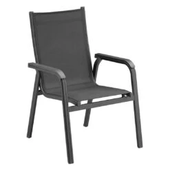 Kettler Basic Plus Gartenmöbelset 5-tlg. + Tisch 160x90cm Anthrazit -Kettler kettler basic plus gartenmoebelset 5 tlg tisch 160x90cm 1482726 6