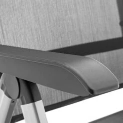 Kettler Basic Plus Gartenmöbelset 9-tlg.+Tisch 180x95cm Silber/Anthrazit -Kettler kettler basic plus gartenmoebelset 9 tlg tisch 180x95cm 1482517 10