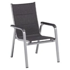Kettler -Kettler kettler basic plus pad stapelsessel alu outdoorgewebe 1369305 1