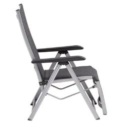 Kettler Basic Plus Relaxliege Aluminium/Outdoorgewebe Silber/Anthrazit Meliert -Kettler kettler basic plus relaxliege aluminium outdoorgewebe 1369294 4