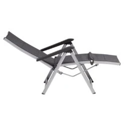 Kettler Basic Plus Relaxliege Aluminium/Outdoorgewebe Silber/Anthrazit Meliert -Kettler kettler basic plus relaxliege aluminium outdoorgewebe 1369294 8