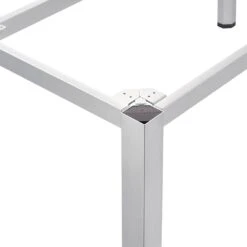 Kettler Basic+ Premium Gartenmöbel-Set 5-tlg. Tisch 160x95cm Silber/Lakritz -Kettler kettler basic premium gartenmoebel set 5 tlg t160x95cm 1476467 7