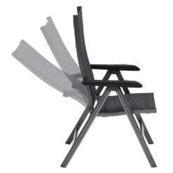 Kettler Basic+ Premium Gartenmöbels. 7-tlg.+Tisch 220x100 Cm Anthrazit/Lakritz -Kettler kettler basic premium gartenmoebels 7 tlg tisch 220x100 cm 1477424 3