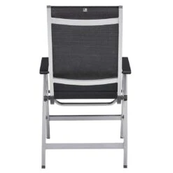 Kettler Basic+ Premium Klappsessel Aluminium/Textilene Silber/Lakritz -Kettler kettler basic premium klappsessel aluminium textilene 1439309 6