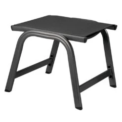 Kettler 43 Kettler Basic Plus Gartenhocker Aluminium/Textilene Anthrazit
