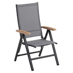 Kettler Cirrus Gartenmöbel-Set 5-tlg. + Tisch 150/210x90cm Anthrazit/Anthrazit-Grau -Kettler kettler cirrus gartenmoebel set 5 tlg tisch 150 210x90cm 1493836 4