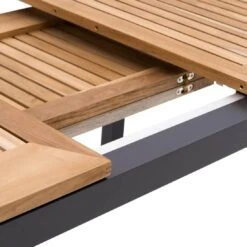 Kettler Cirrus Gartenmöbel-Set 5-tlg. + Tisch 150/210x90cm Anthrazit/Anthrazit-Grau -Kettler kettler cirrus gartenmoebel set 5 tlg tisch 150 210x90cm 1493836 7