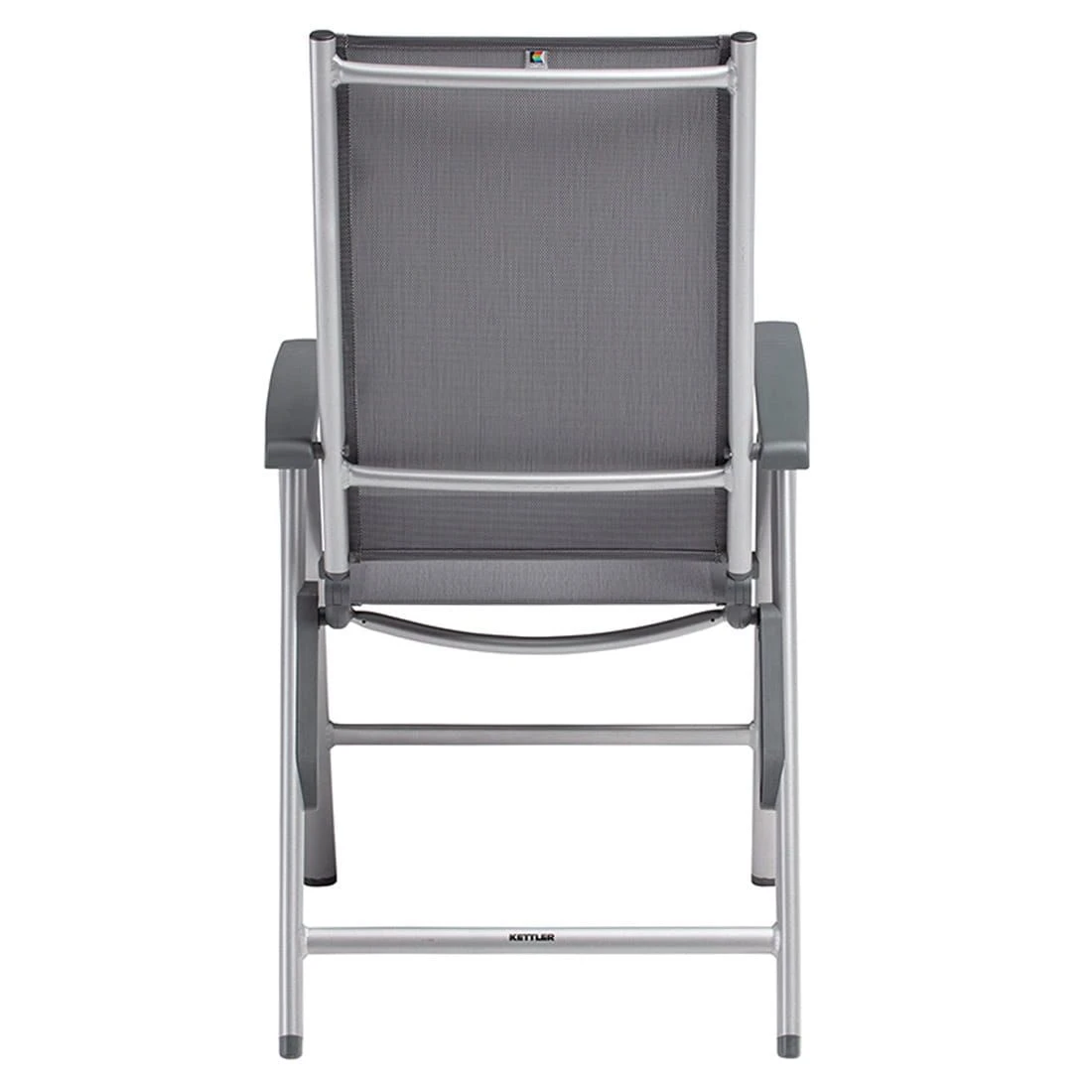 Kettler Cirrus Silver Line Klappsessel Aluminium/Outdoorgewebe Silber/Anthrazitgrau 5 Kettler Cirrus Silver Line Klappsessel Aluminium/Outdoorgewebe Silber/Anthrazitgrau – Bild 5