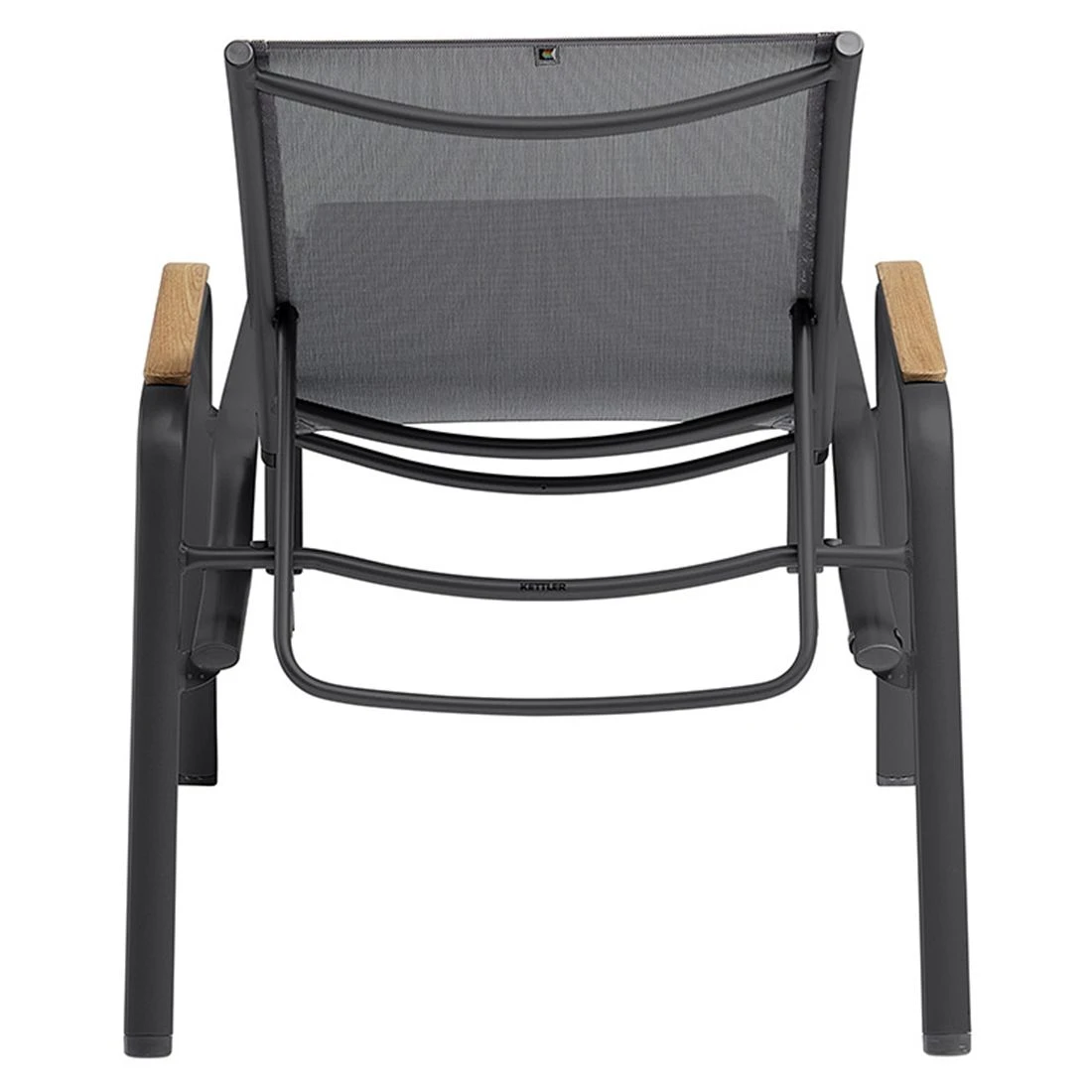 Kettler Cirrus Silver-Line Gartenliege Aluminium/Outdoorgewebe Anthrazit/Anthrazitgrau 5 Kettler Cirrus Silver-Line Gartenliege Aluminium/Outdoorgewebe Anthrazit/Anthrazitgrau – Bild 5