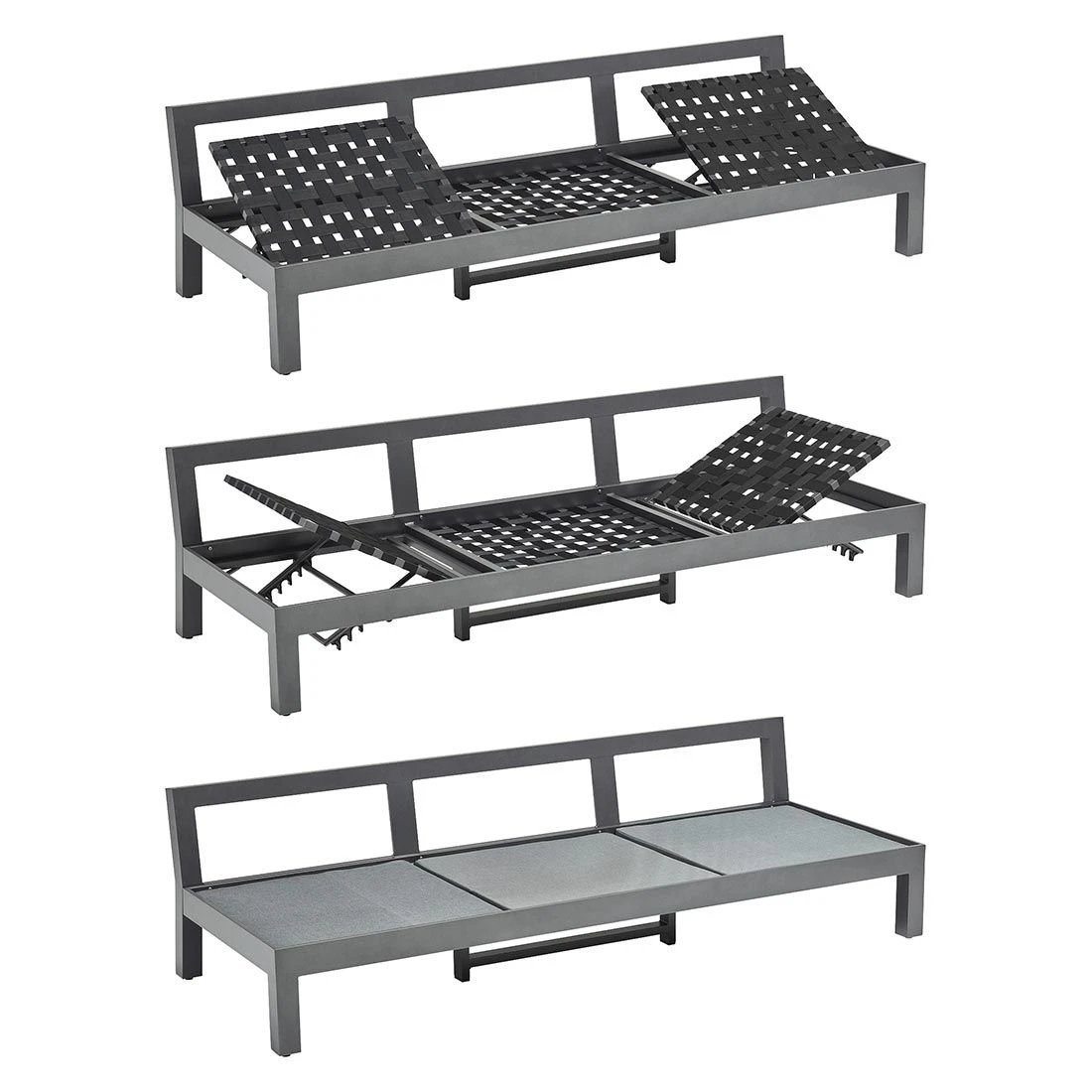 Kettler Comfort Ecklounge Aluminium/Agora Anthrazit Matt/Graphite 5 Kettler Comfort Ecklounge Aluminium/Agora Anthrazit Matt/Graphite – Bild 5