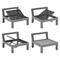 Kettler Comfort Ecklounge Aluminium/Agora Anthrazit Matt/Graphite 22 Kettler Comfort Ecklounge Aluminium/Agora Anthrazit Matt/Graphite -Kettler kettler comfort ecklounge aluminium acryl 1476071 6