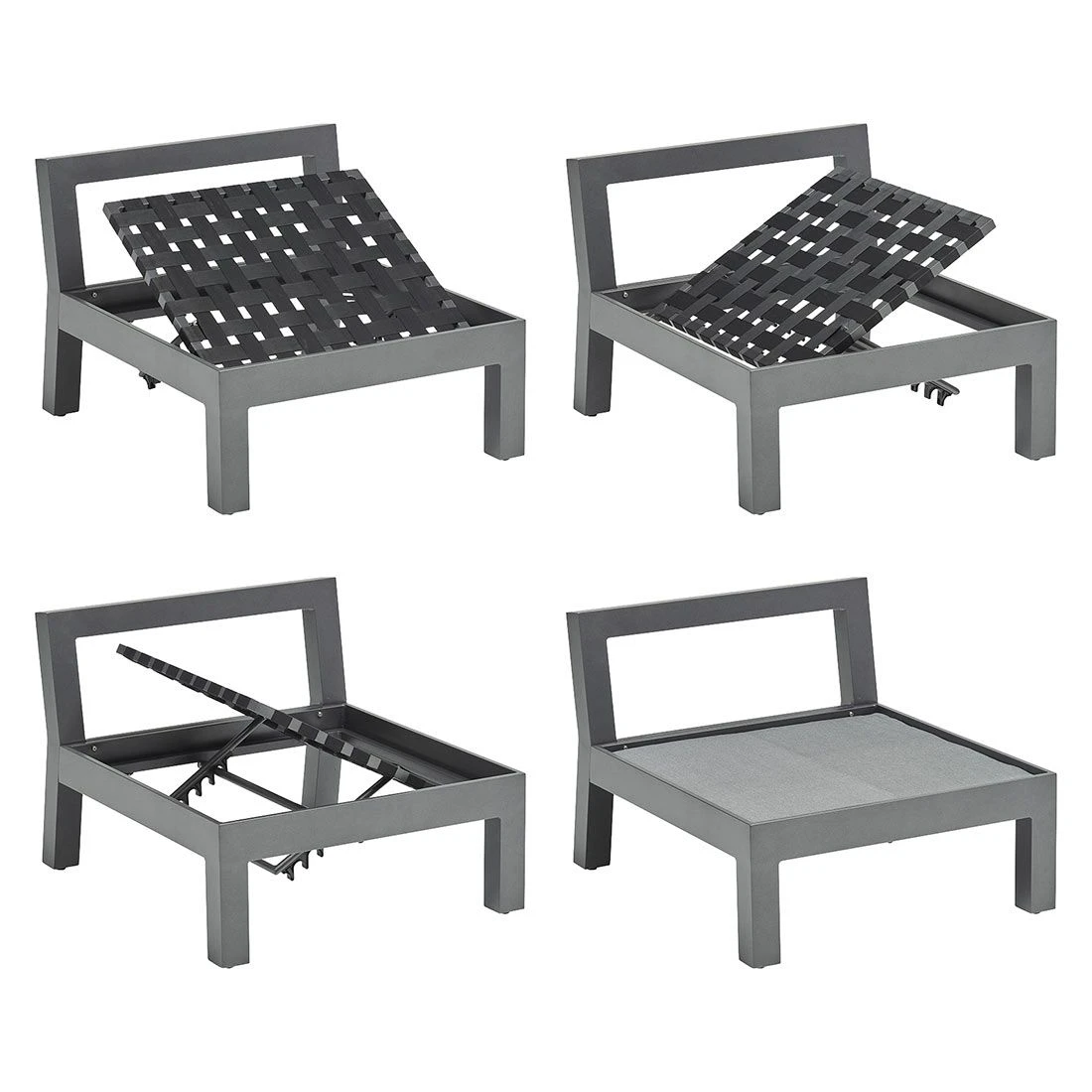 Kettler Comfort Ecklounge Aluminium/Agora Anthrazit Matt/Graphite 7 Kettler Comfort Ecklounge Aluminium/Agora Anthrazit Matt/Graphite – Bild 7