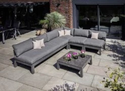 Kettler Comfort Loungetisch Aluminium/Keramik-Glas Anthrazit Matt/Anthrazit -Kettler kettler comfort loungetisch aluminium keramik glas 1466358 4