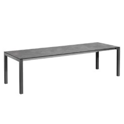 Kettler Cubic Ausziehtisch 210/270/330x95 Cm Aluminium/HPL Anthrazit/Anthrazit -Kettler kettler cubic ausziehtisch 210 270 330x95 cm edelstahl hpl anthrazit anthrazit 1292954 2