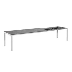 Kettler Cubic Ausziehtisch 210/270/330x95 Cm Aluminium/HPL Silber/Anthrazit -Kettler kettler cubic ausziehtisch 210 270 330x95 cm edelstahl hpl silber anthrazit 1292943 6