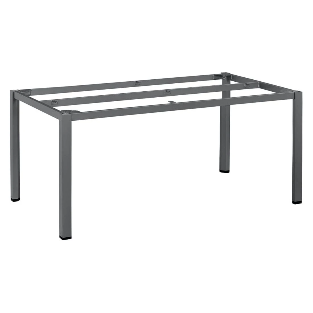 Kettler Cubic Gartentisch 140x70cm Aluminium/HPL Anthrazit/Kalksandstein 3 Kettler Cubic Gartentisch 140x70cm Aluminium/HPL Anthrazit/Kalksandstein – Bild 3