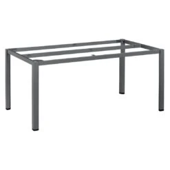 Kettler Cubic Gartentisch 140x70cm Aluminium/HPL Anthrazit/Silber-Grau -Kettler kettler cubic gartentisch 140x70cm aluminium hpl 1485696 3