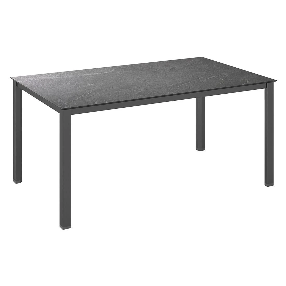 Kettler Cubic Gartentisch 160x95 Cm Aluminium/HPL Anthrazit/Jura Anthrazit 1 Kettler Cubic Gartentisch 160x95 Cm Aluminium/HPL Anthrazit/Jura Anthrazit