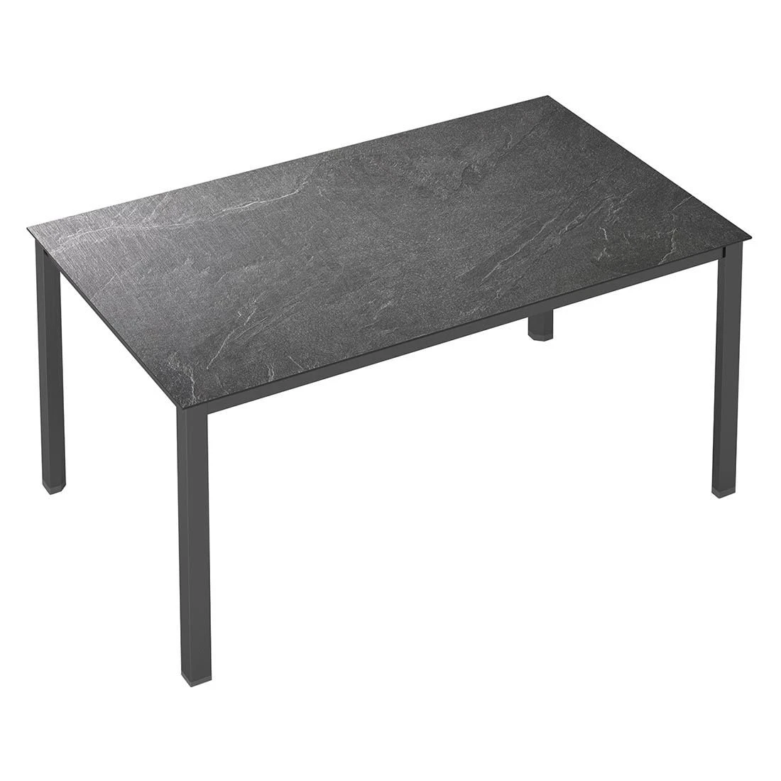 Kettler Cubic Gartentisch 160x95 Cm Aluminium/HPL Anthrazit/Jura Anthrazit 2 Kettler Cubic Gartentisch 160x95 Cm Aluminium/HPL Anthrazit/Jura Anthrazit – Bild 2