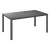 Kettler Cubic Gartentisch 180x95cm Aluminium/HPL Anthrazit/Jura Anthrazit
