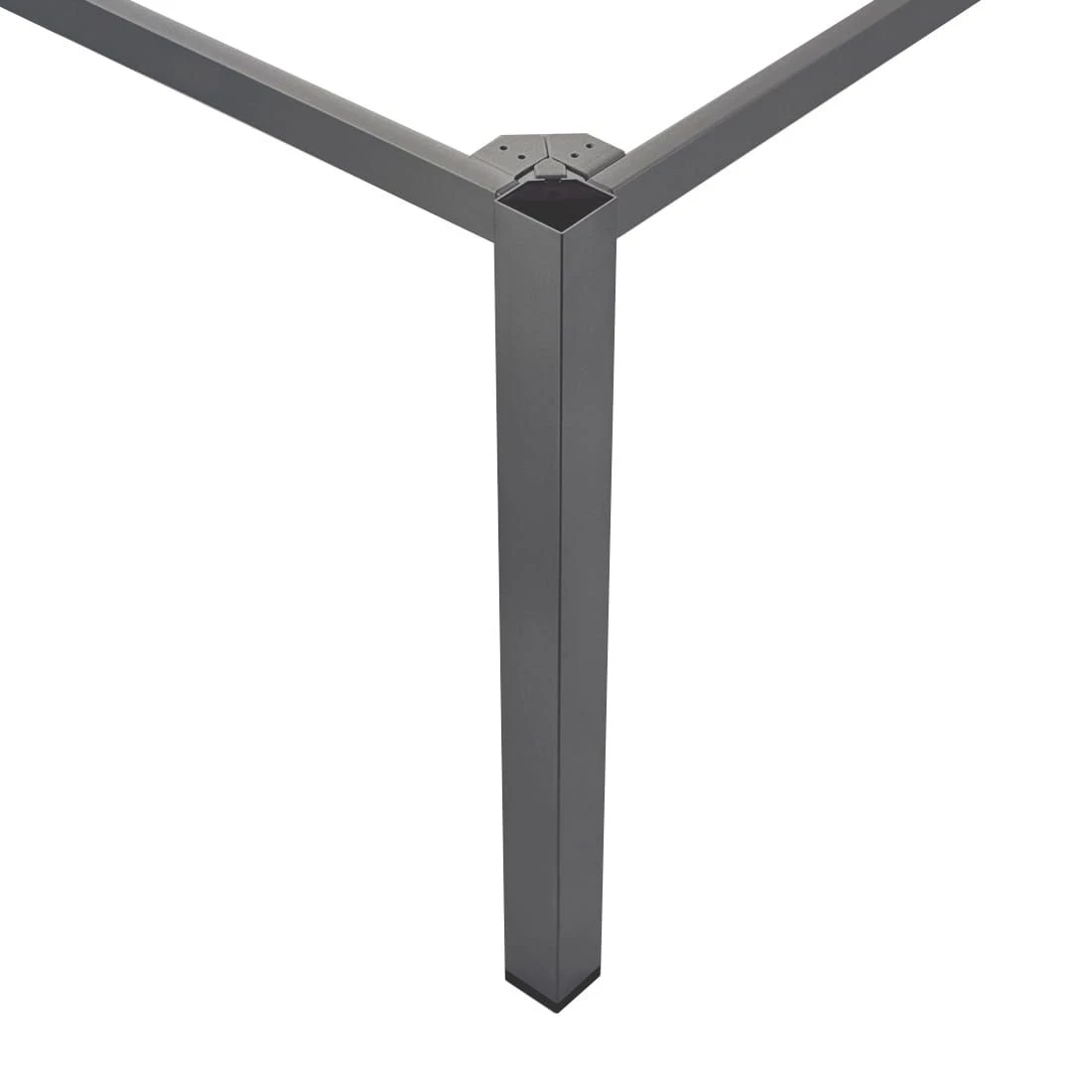 Kettler Cubic Gartentisch 220x95cm Aluminium/HPL Anthrazit 3 Kettler Cubic Gartentisch 220x95cm Aluminium/HPL Anthrazit – Bild 3