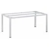 Kettler Cubic Gartentisch-Gestell 180x95cm Aluminium Silber
