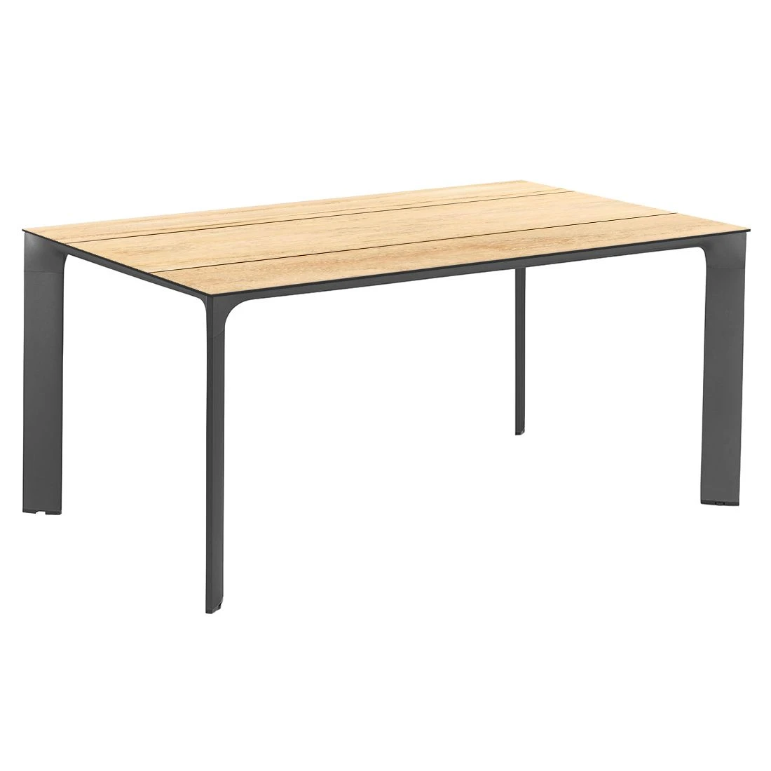 Kettler Diamond Gartenmöbel-Set 5-tlg. Tisch 160x95cm Anthrazit/Charcoal 5 Kettler Diamond Gartenmöbel-Set 5-tlg. Tisch 160x95cm Anthrazit/Charcoal – Bild 5