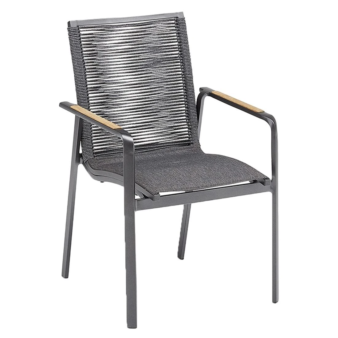 Kettler Diamond Gartenmöbelset 5-tlg. Mit Tisch 160x90 Cm Anthrazit/Charcoal 2 Kettler Diamond Gartenmöbelset 5-tlg. Mit Tisch 160x90 Cm Anthrazit/Charcoal – Bild 2