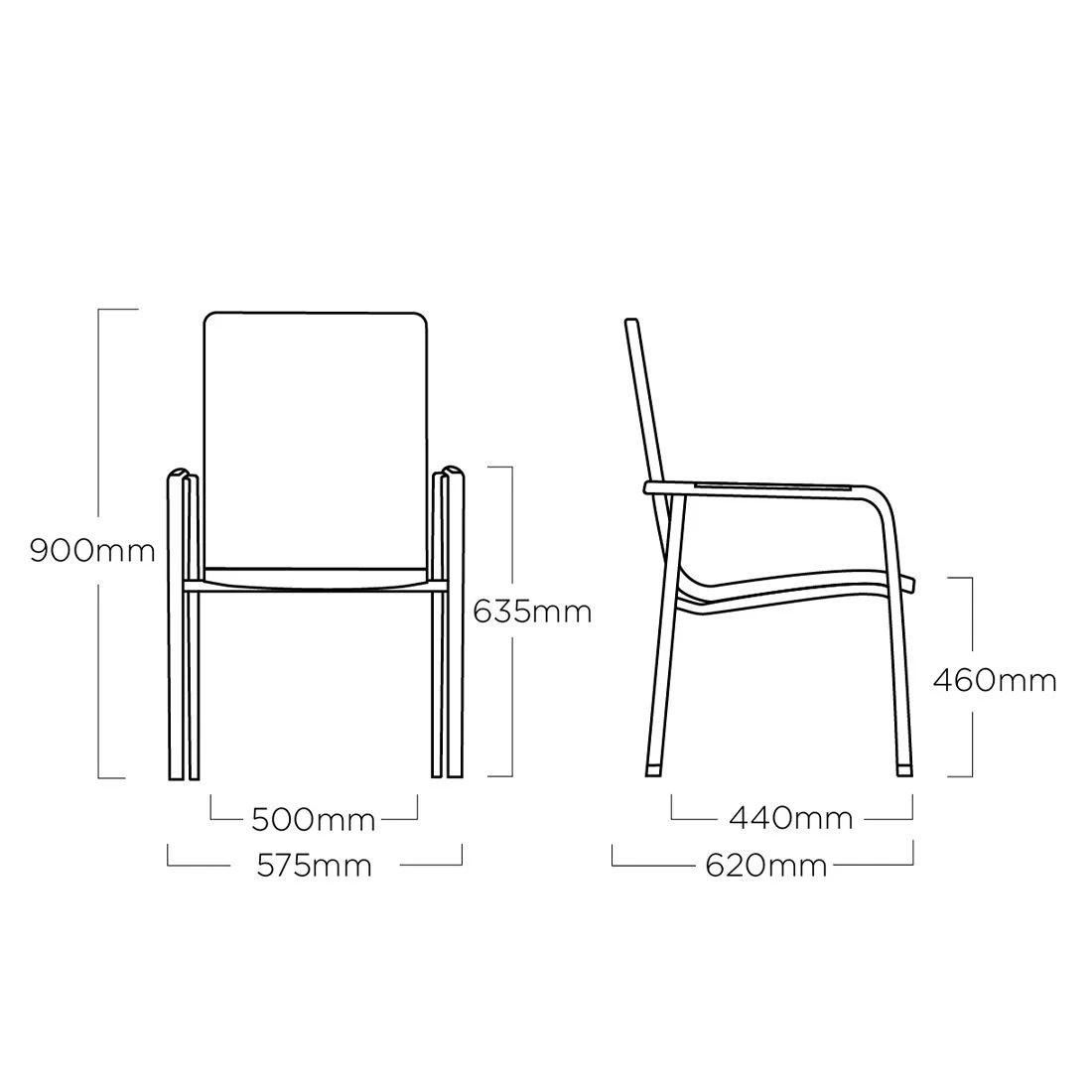 Kettler Diamond Gartenmöbelset 5-tlg. Mit Tisch 160x90 Cm Anthrazit/Charcoal 8 Kettler Diamond Gartenmöbelset 5-tlg. Mit Tisch 160x90 Cm Anthrazit/Charcoal – Bild 8