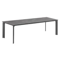 Kettler Diamond Gartentisch 220x95cm Aluminium/HPL Anthrazit/Anthrazit