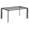Kettler Diamond Gartentisch-Gestell 180x95cm Aluminium Anthrazit