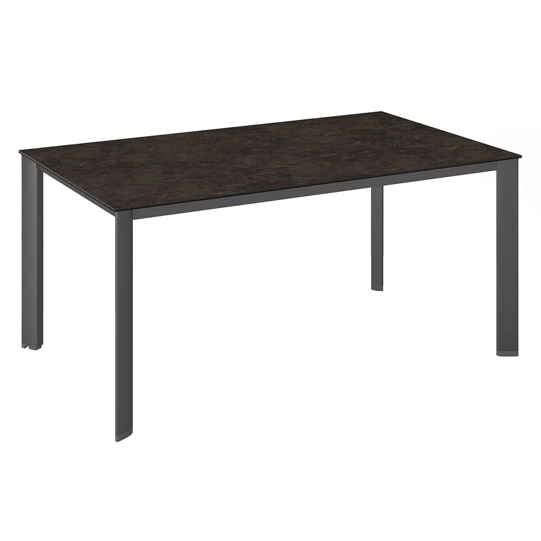 Kettler Edge Gartentisch 220x95cm Aluminium/Keramik-Glas Anthrazit 1 Kettler Edge Gartentisch 220x95cm Aluminium/Keramik-Glas Anthrazit