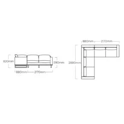 Kettler Ego Ecklounge Aluminium/Sunbrella Silber/Grau Meliert 14 Kettler Ego Ecklounge Aluminium/Sunbrella Silber/Grau Meliert -Kettler kettler ego ecklounge aluminium sunbrella 1484970 7