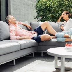 Kettler Ego Ecklounge 2-teilig Aluminium/Sunbrella Silber/Grau Meliert 24 Kettler Ego Ecklounge 2-teilig Aluminium/Sunbrella Silber/Grau Meliert -Kettler kettler ego loungeecke 2tlg aluminium sunbrella silber flanelle 1005062 11