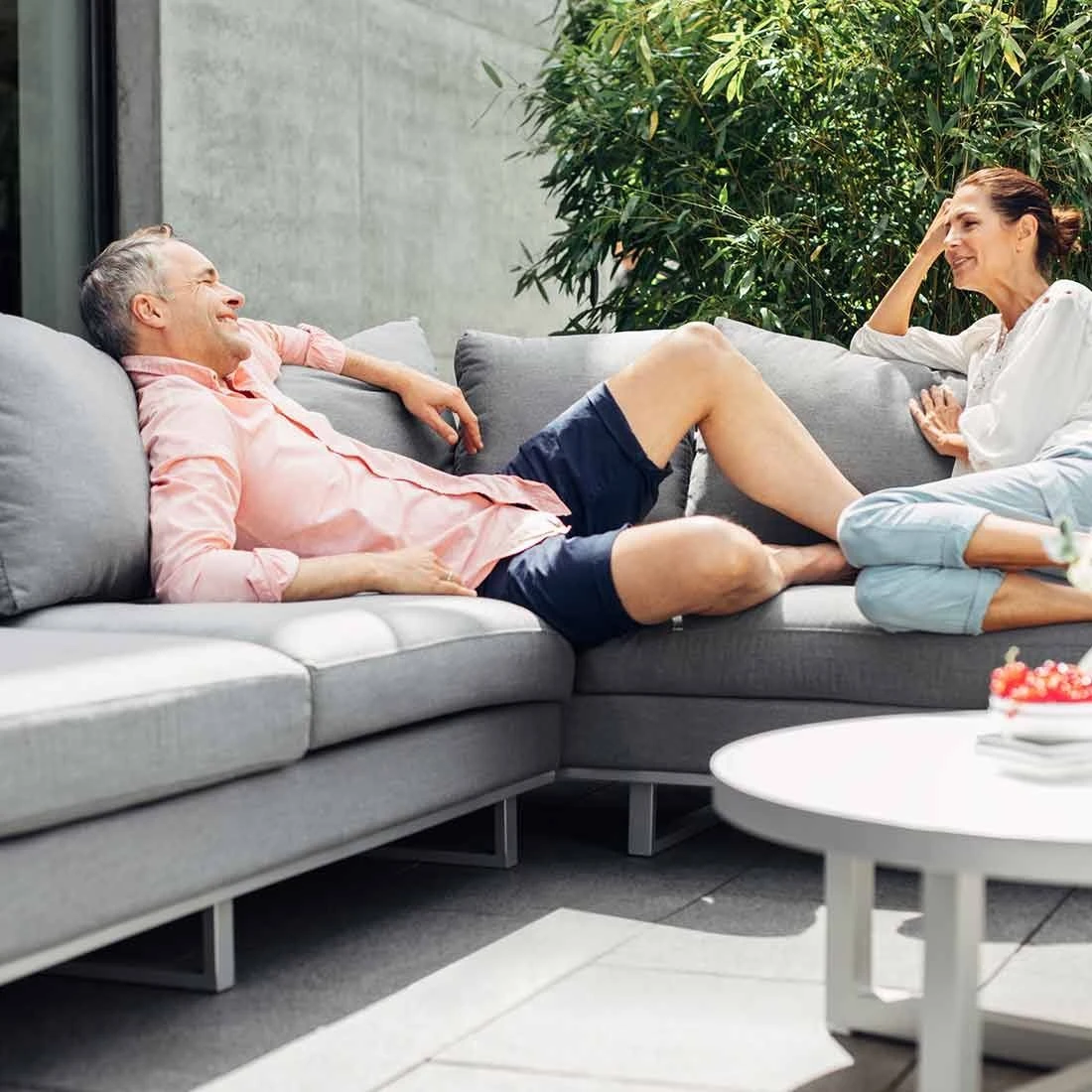 Kettler Ego Ecklounge 2-teilig Aluminium/Sunbrella Silber/Grau Meliert 12 Kettler Ego Ecklounge 2-teilig Aluminium/Sunbrella Silber/Grau Meliert – Bild 12