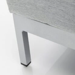 Kettler Ego Modular Ecklounge 7tlg. Sunbrella Silber/Hellgrau Meliert -Kettler kettler ego modular loungeecke 7tlg aluminium sunbrella 12