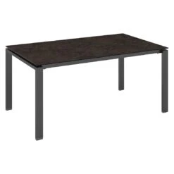 Kettler Float Gartentisch 220x95cm Aluminium/Keramikglas Anthrazit