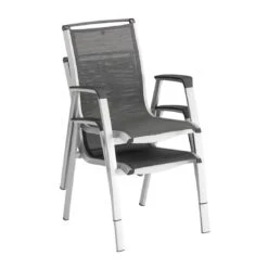 Kettler Forma II Gartenmöbel-Set 5-tlg.+ Tisch 160x90cm Silber/Graphit -Kettler kettler forma ii gartenmoebel set 5 tlg tisch 160x90cm 1493803 4