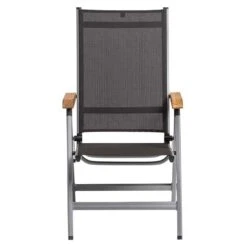 Kettler Granada Klappsessel Aluminium/Textilene Silber/Anthrazit -Kettler kettler granada klappsessel aluminium textilene 3