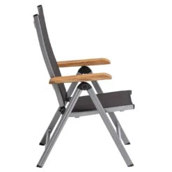 Kettler Granada Klappsessel Aluminium/Textilene Silber/Anthrazit -Kettler kettler granada klappsessel aluminium textilene 4